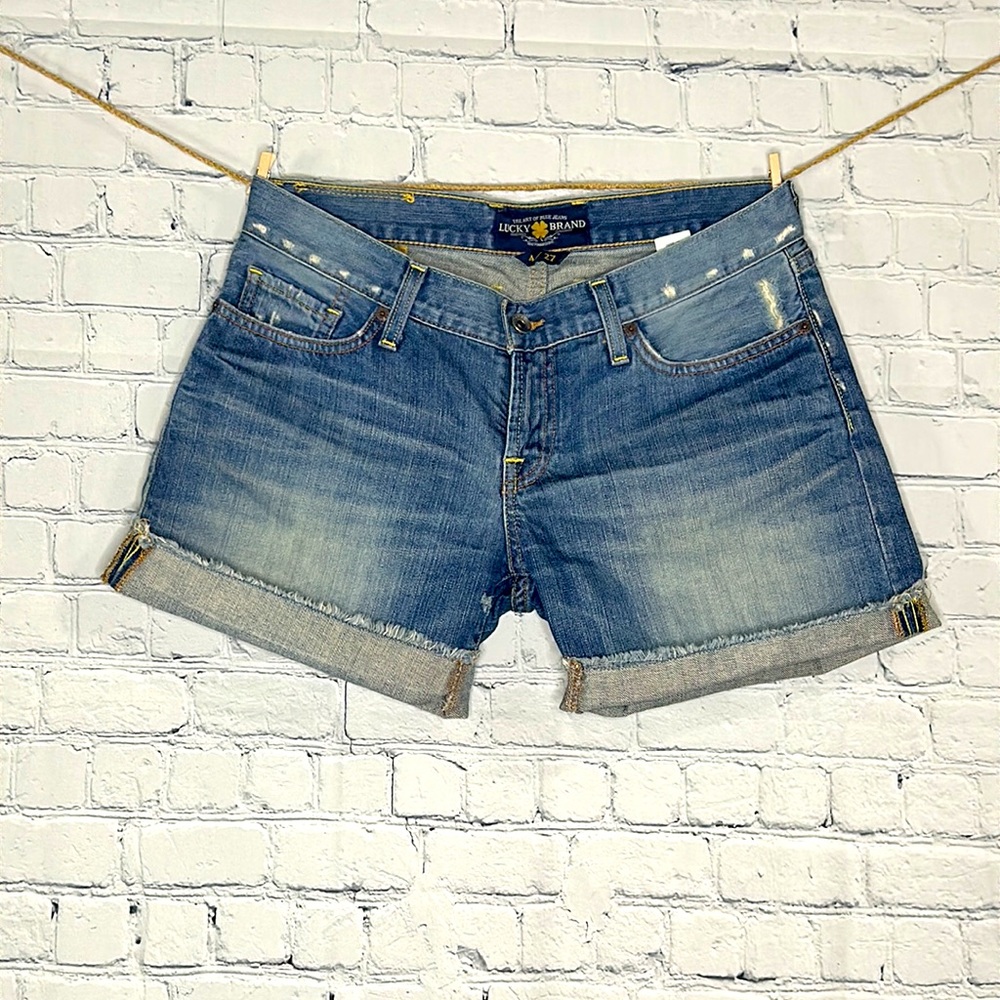 ✨Lucky Brand- Riley Jean Shorts 💙 size 4